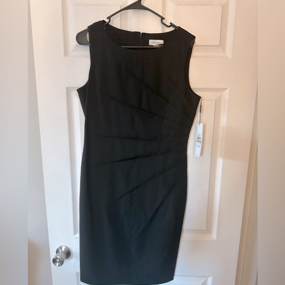 Black Dress- Calvin Klein- size 12- New with tags